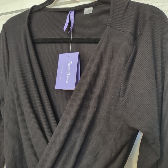 Seraphine maternity/nursing wrap dress NWT - Picture 4 of 12